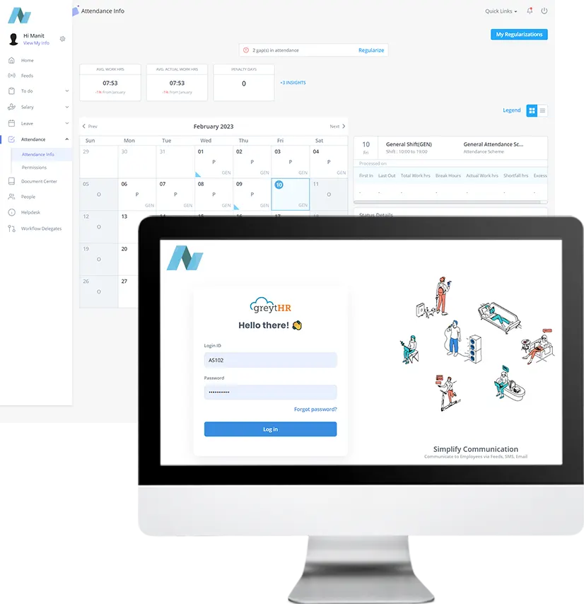 HRMS human resource management suite
