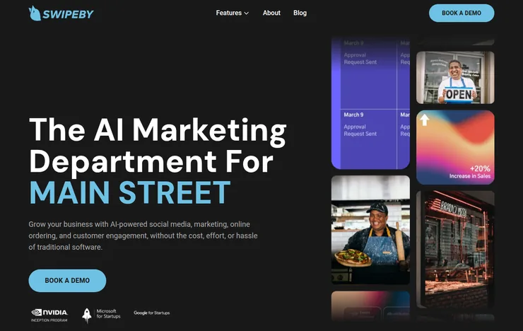 SWIPEBY restaurant ordering platform
